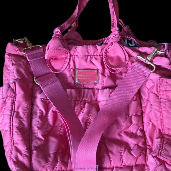 Marc Jacobs Pink Quilted Baby Bag - Picture 5 of 10